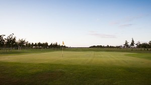 Hole 2 at Rhos-on-Sea Golf Club