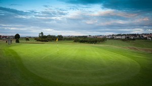 Hole 5 at Rhos-on-Sea Golf Club in North Wales