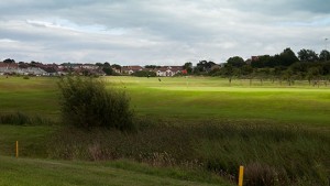 Hole 14 at Rhos-on-Sea Golf Club