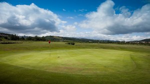 Hole 15 at Rhos-on-Sea Golf Club