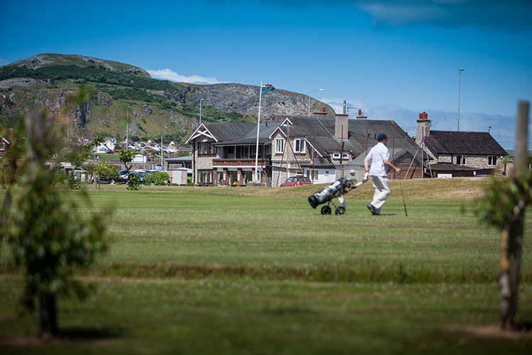 Rhos-on-Sea Golf Club house