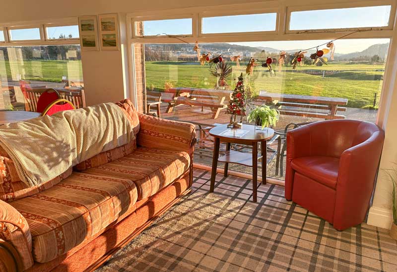 Rhos on Sea Golf Club lounge